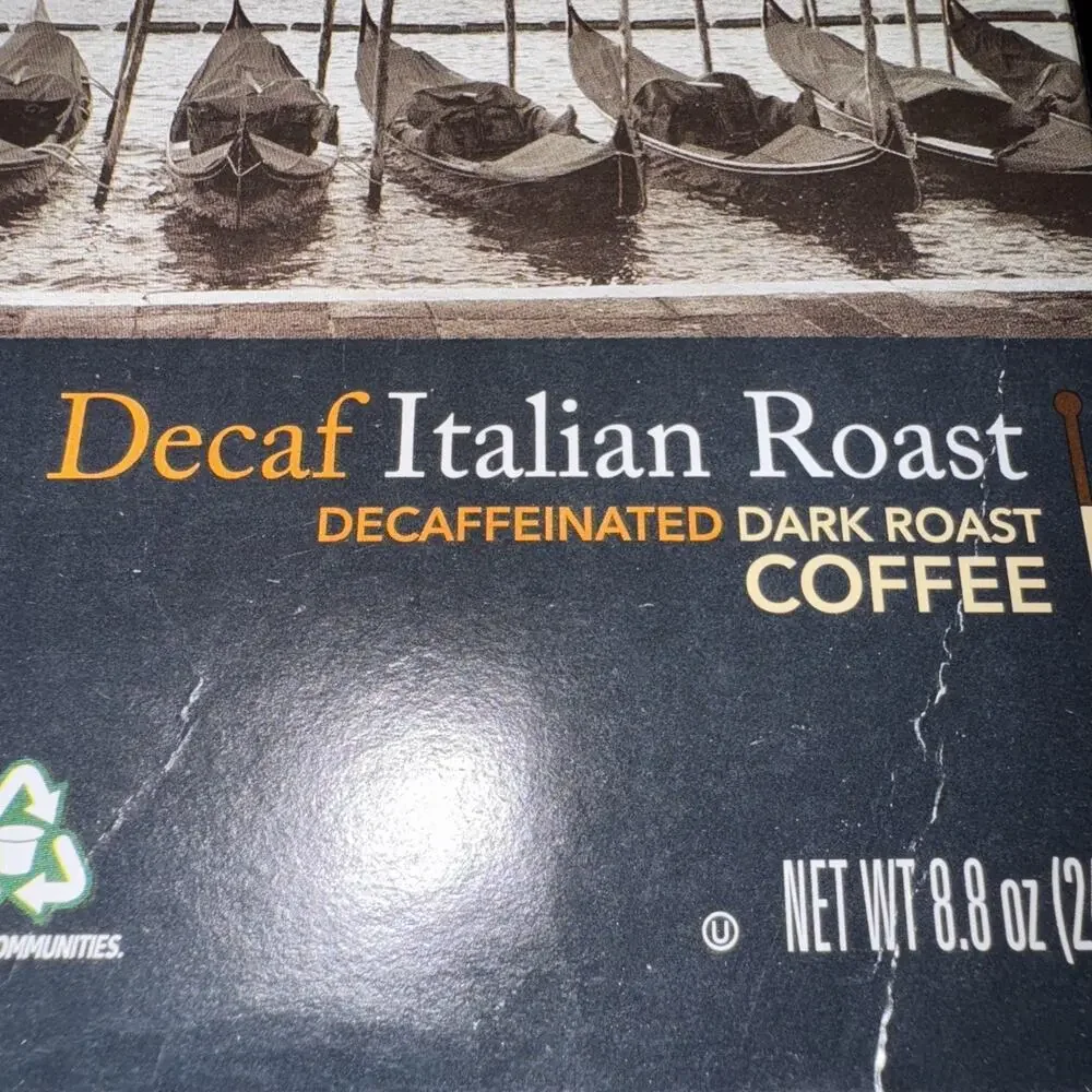 Barista Prima Italian Roast Decaf Coffee Dark Roast Keurig K-Cup Pods 24 Cups